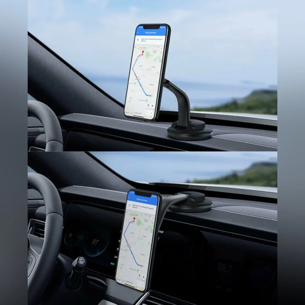 3 PCS AUKEY Car Cup Holder Phone Mount with Rotating Ball Joint